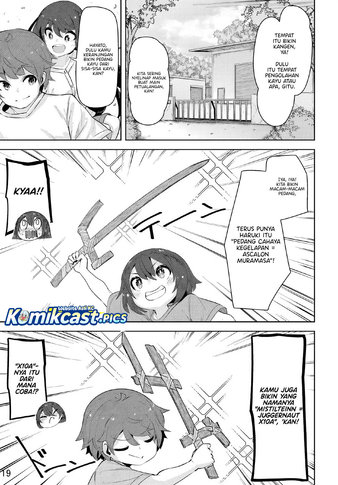 A Neat and Pretty Girl at My New School Is a Childhood Friend Who I Used To Play With Thinking She Was a Boy Chapter 35 Gambar 20