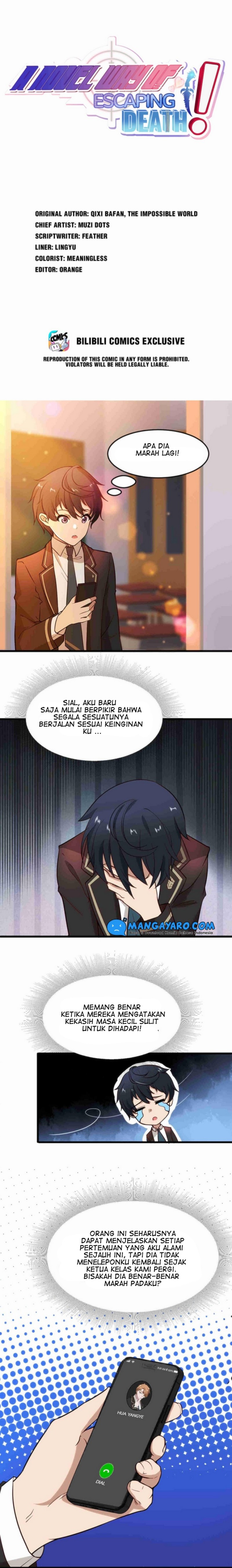 A Novel Way of Escaping Death Chapter 06 Gambar 2