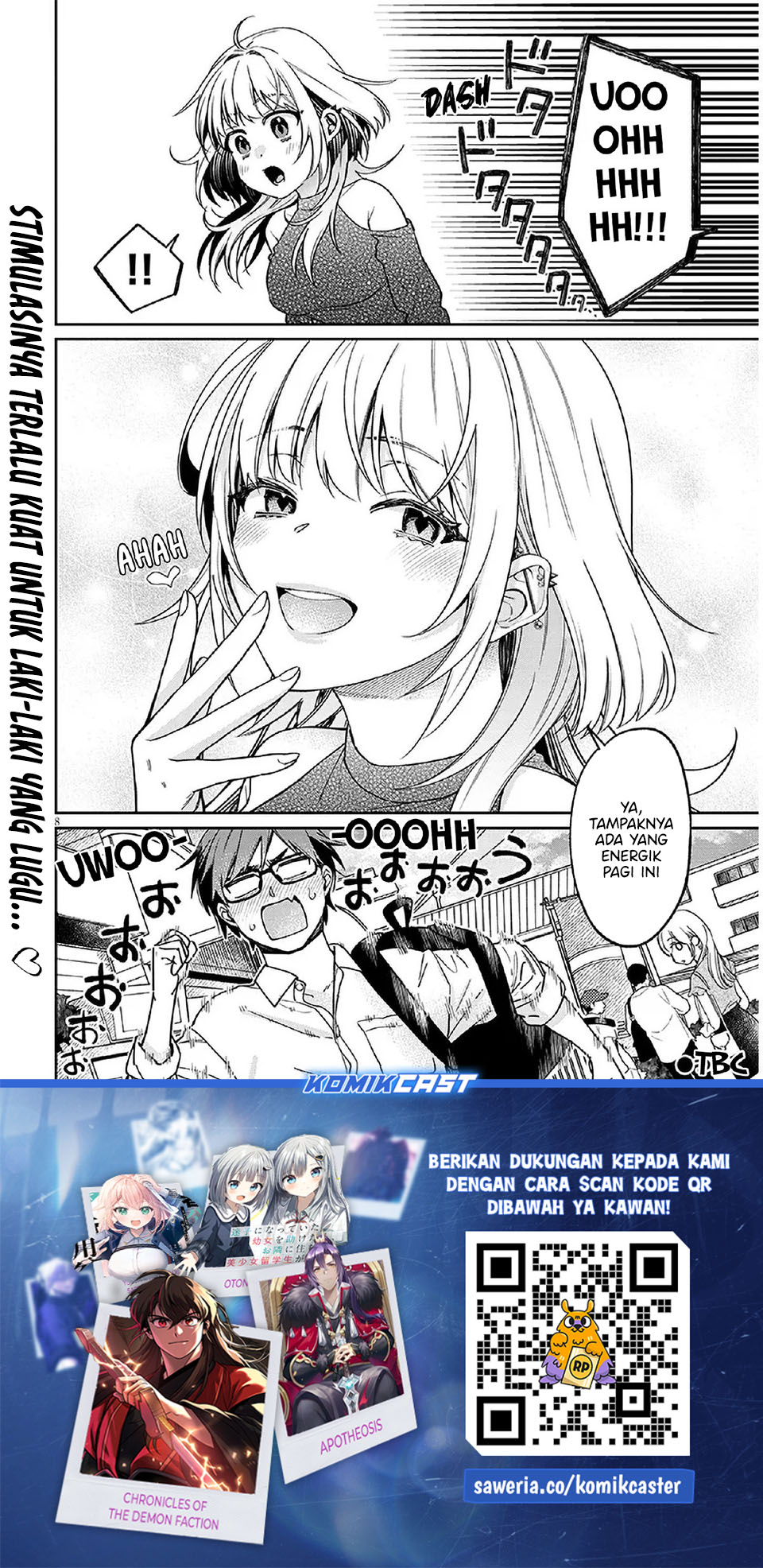 A Quirky Girl Is Inviting Me to Bed Chapter 05.5 Gambar 9