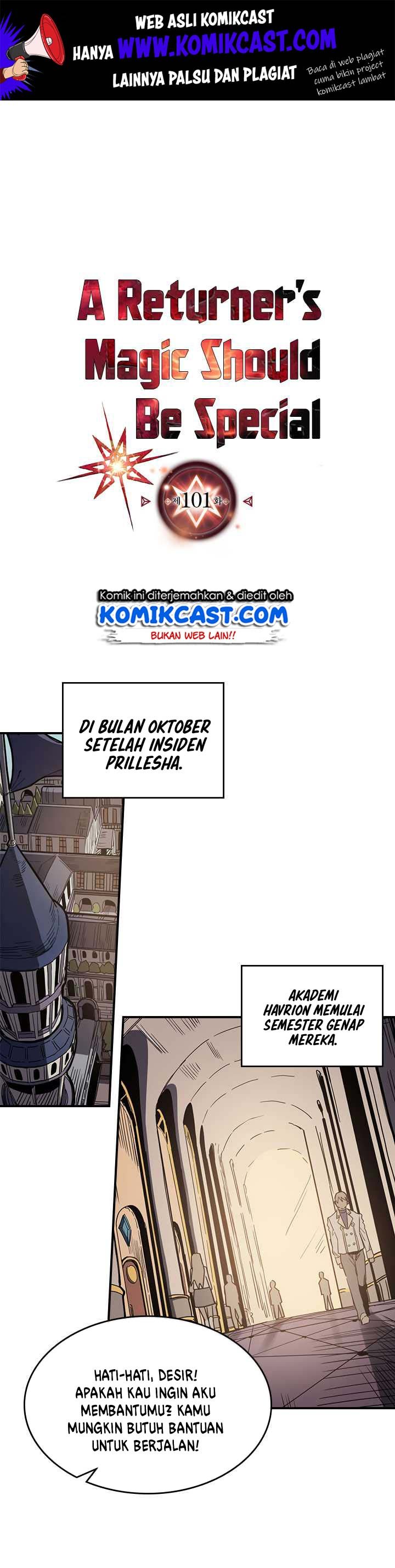 A Returner’s Magic Should Be Special Chapter 101 Gambar 2