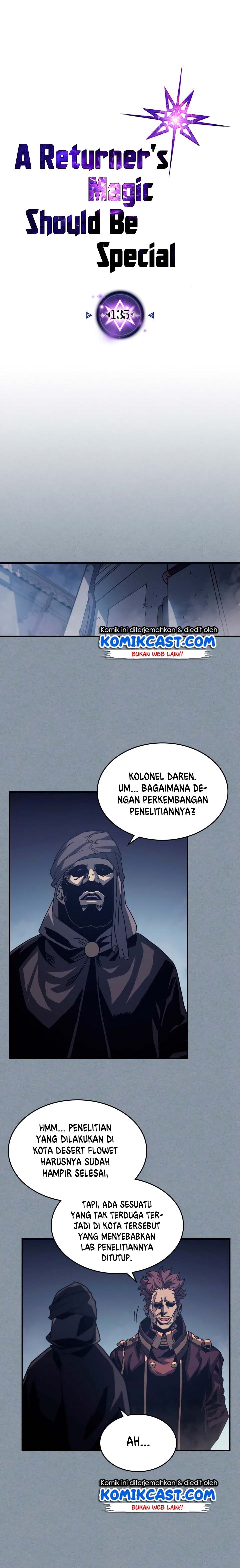 A Returner’s Magic Should Be Special Chapter 135 Gambar 1