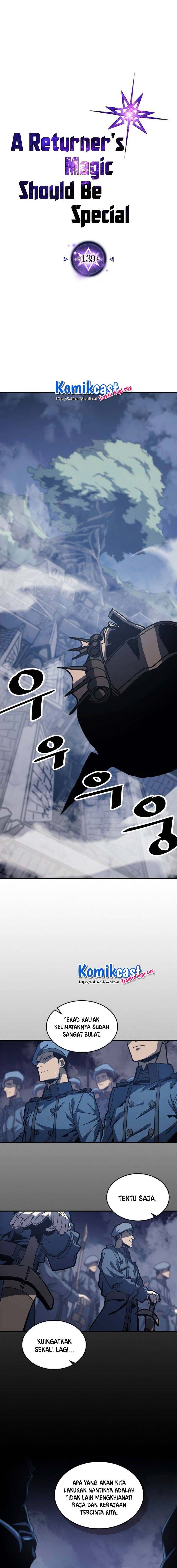 A Returner’s Magic Should Be Special Chapter 139 Gambar 1