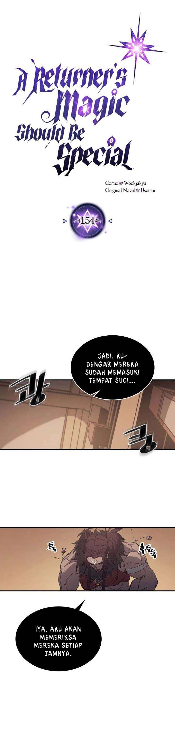 A Returner’s Magic Should Be Special Chapter 154 Gambar 1