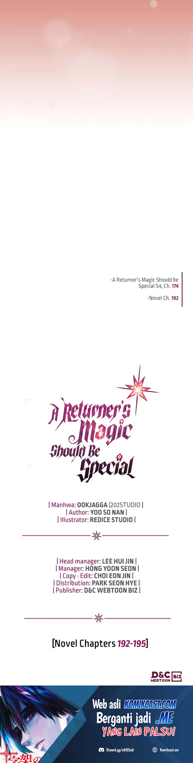 A Returner’s Magic Should Be Special Chapter 175 Gambar 35