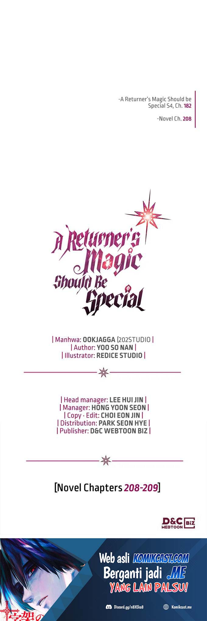 A Returner’s Magic Should Be Special Chapter 182 Gambar 22