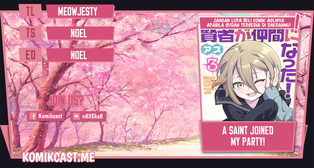 A Saint Joined My Party! (Kenja ga Nakama Ni Natta!) Chapter 40 Gambar 1
