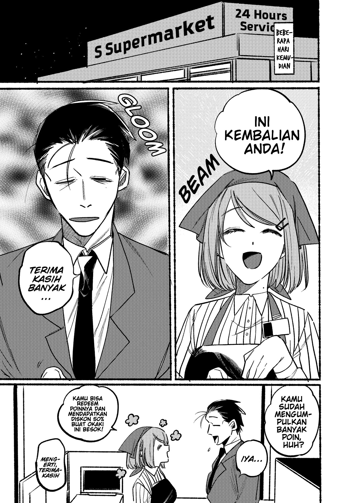 A Story About Smoking at the Back of the (Supermarket Super no Ura de Yani Suu Futari) Chapter 03 Gambar 3