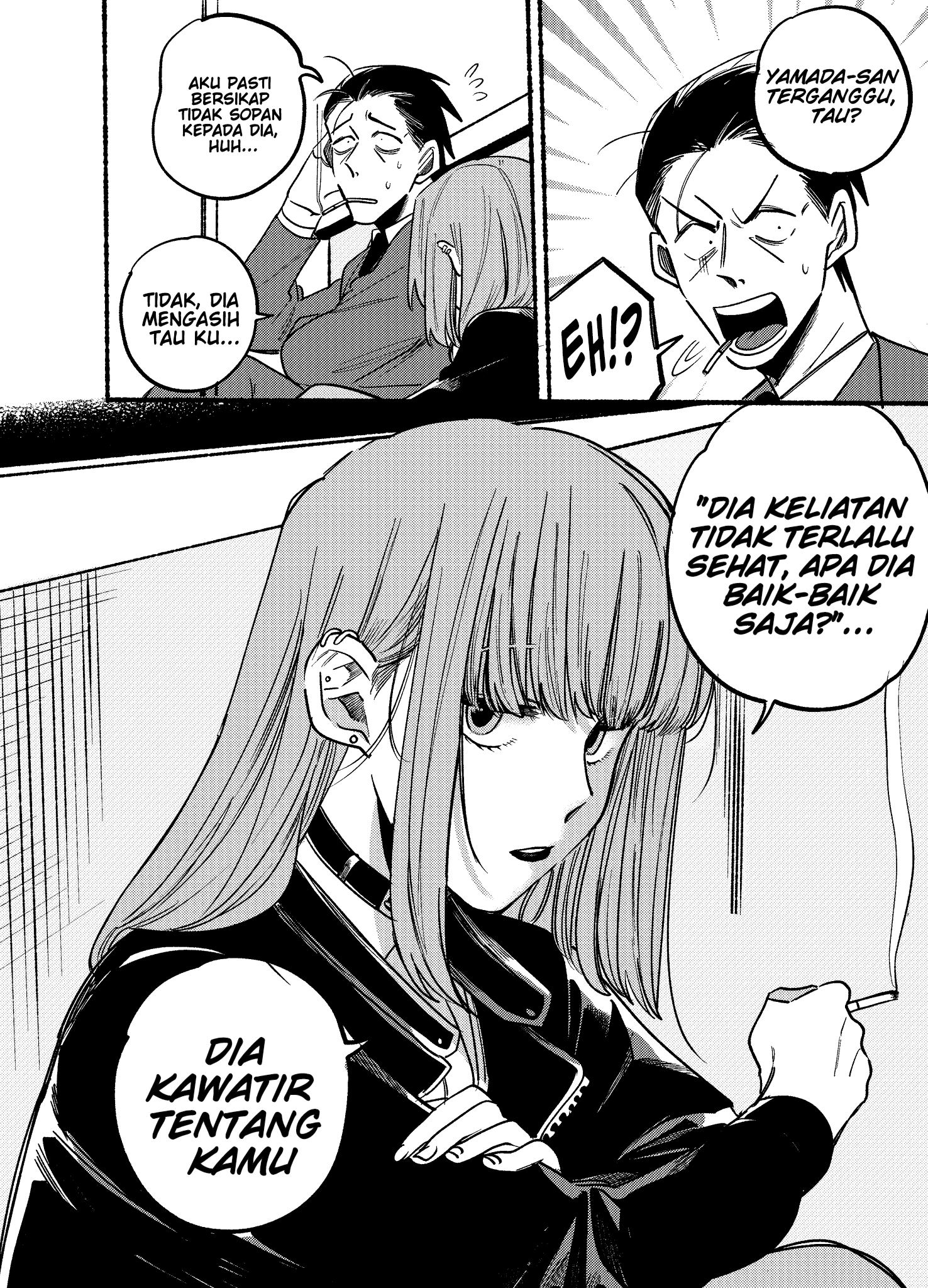 A Story About Smoking at the Back of the (Supermarket Super no Ura de Yani Suu Futari) Chapter 03 Gambar 8