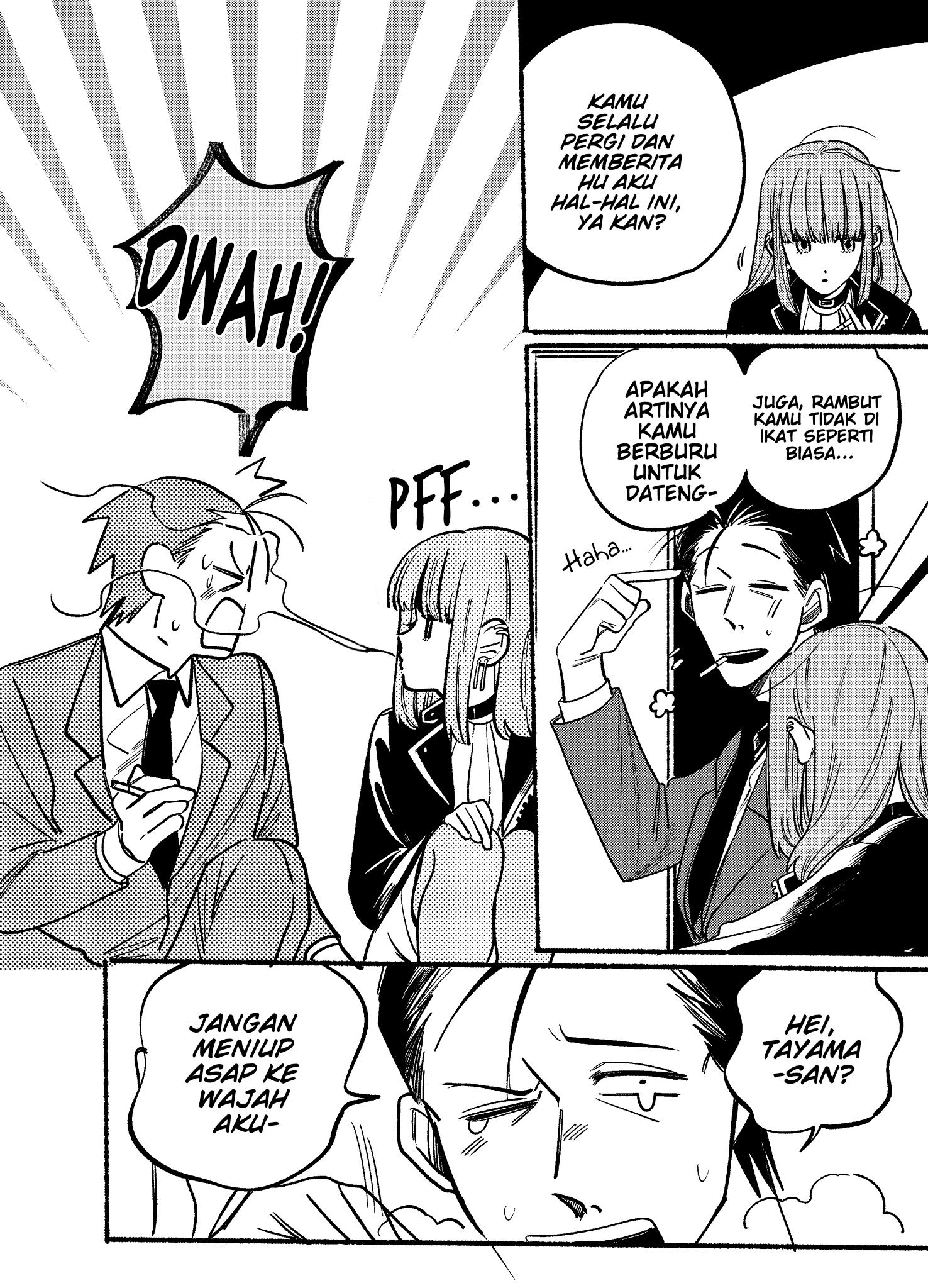 A Story About Smoking at the Back of the (Supermarket Super no Ura de Yani Suu Futari) Chapter 03 Gambar 10