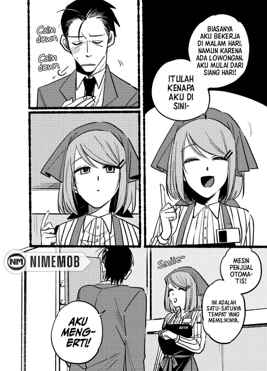 A Story About Smoking at the Back of the (Supermarket Super no Ura de Yani Suu Futari) Chapter 05 Gambar 5