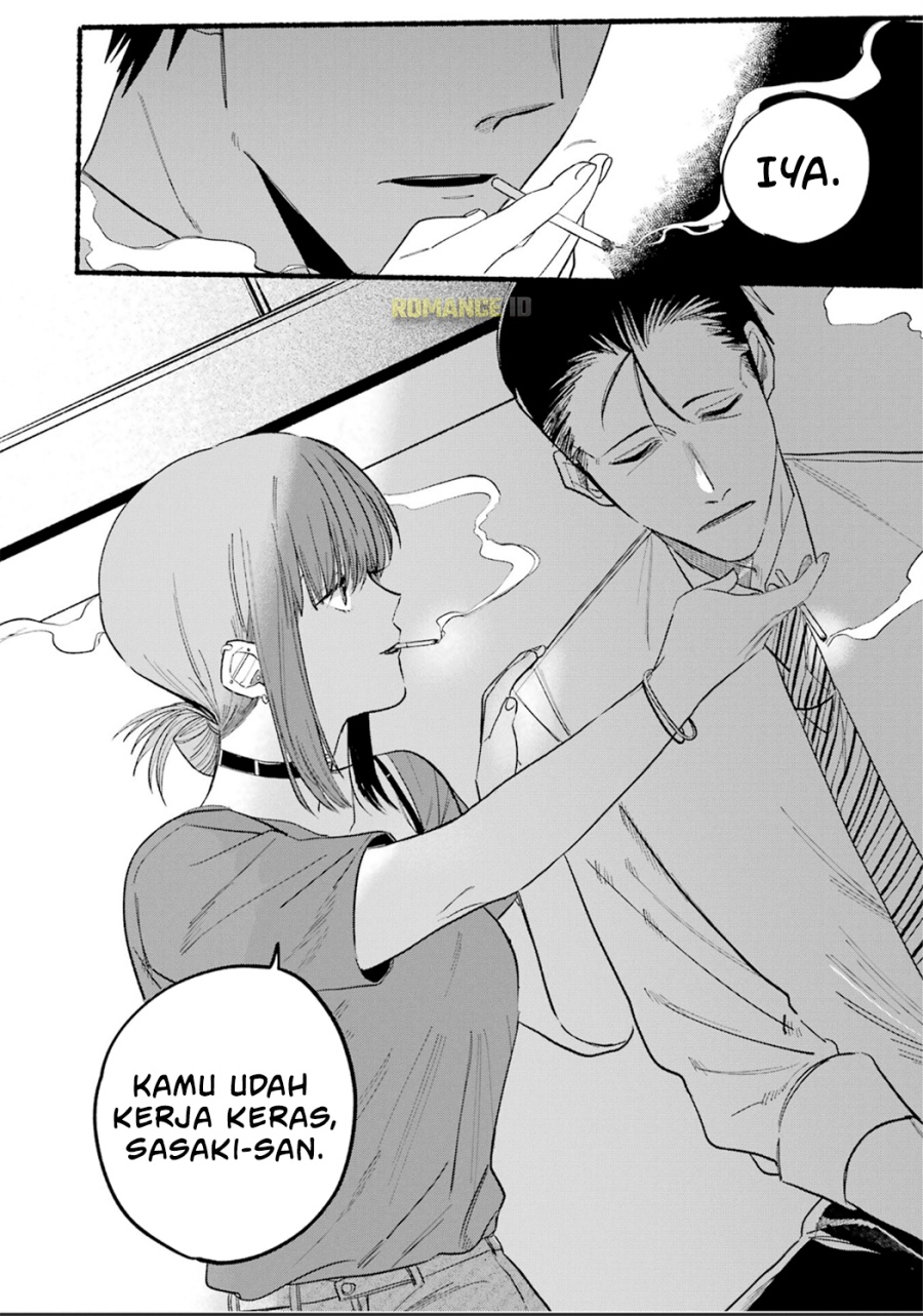 A Story About Smoking at the Back of the Supermarket (Super no Ura de Yani Suu Futari) Chapter 15 Gambar 11