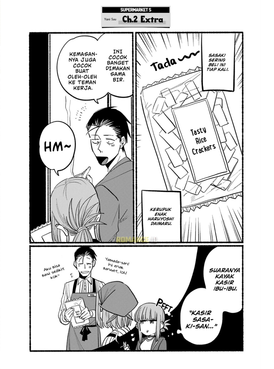 A Story About Smoking at the Back of the (Supermarket Super no Ura de Yani Suu Futari) Chapter 16.6 Gambar 4