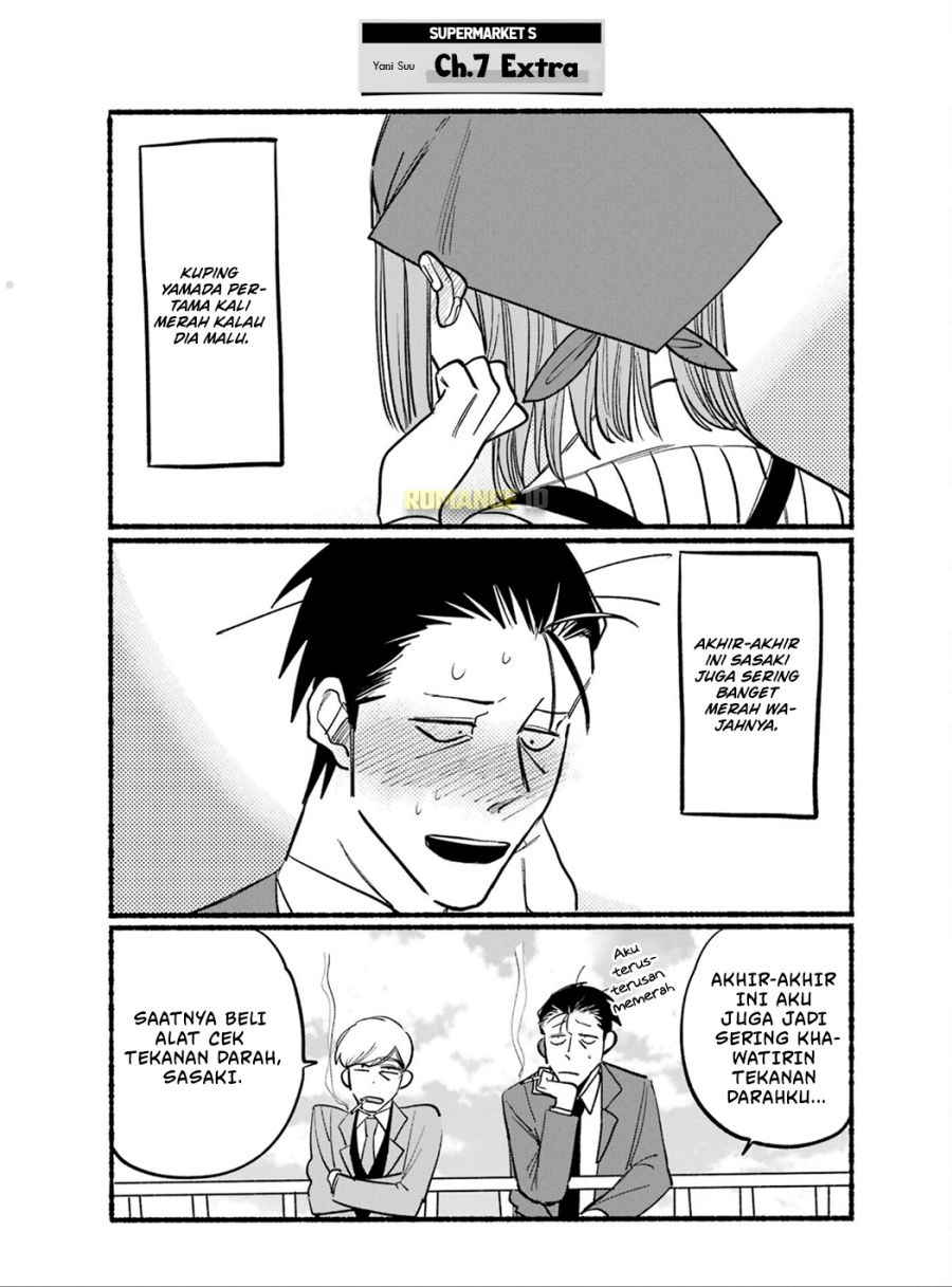 A Story About Smoking at the Back of the (Supermarket Super no Ura de Yani Suu Futari) Chapter 16.6 Gambar 8