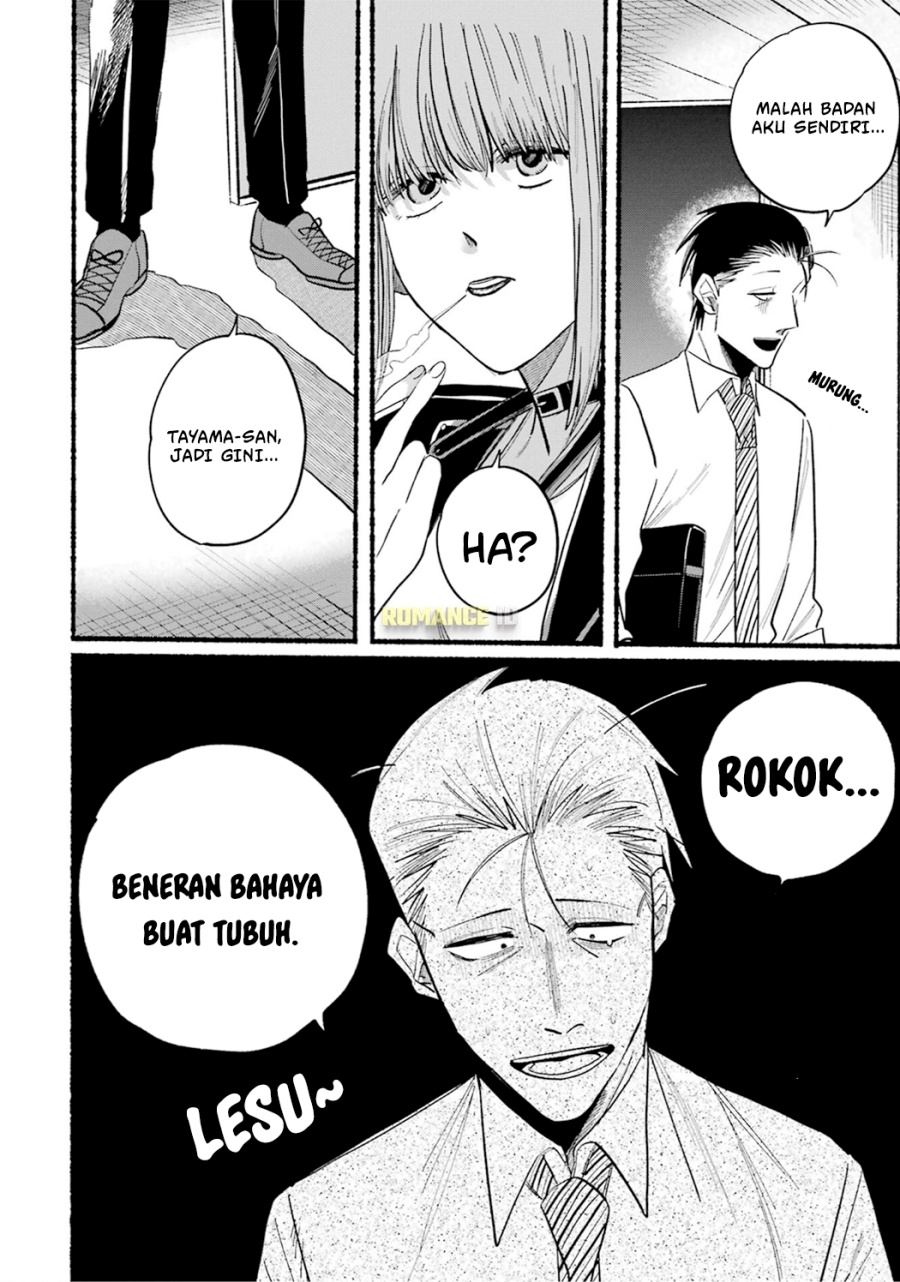 A Story About Smoking at the Back of the (Supermarket Super no Ura de Yani Suu Futari) Chapter 16 Gambar 3