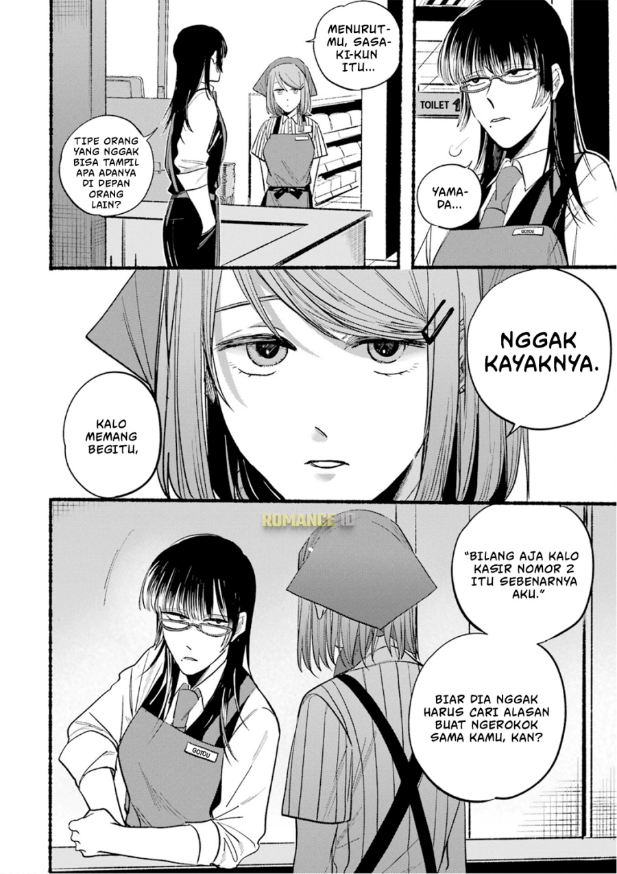 A Story About Smoking at the Back of the (Supermarket Super no Ura de Yani Suu Futari) Chapter 16 Gambar 5