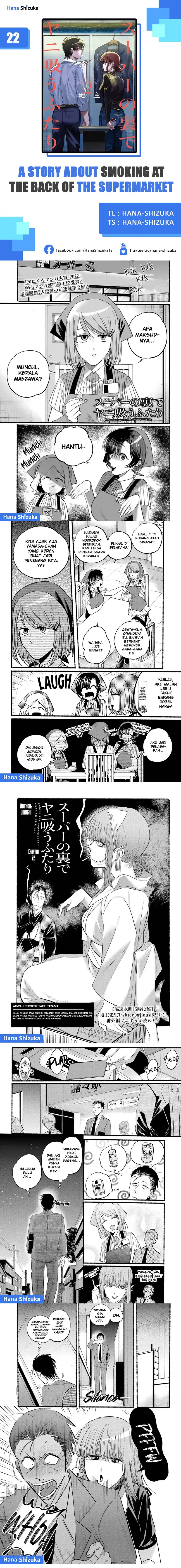 A Story About Smoking at the Back of the Supermarket (Super no Ura de Yani Suu Futari) Chapter 22 Gambar 1