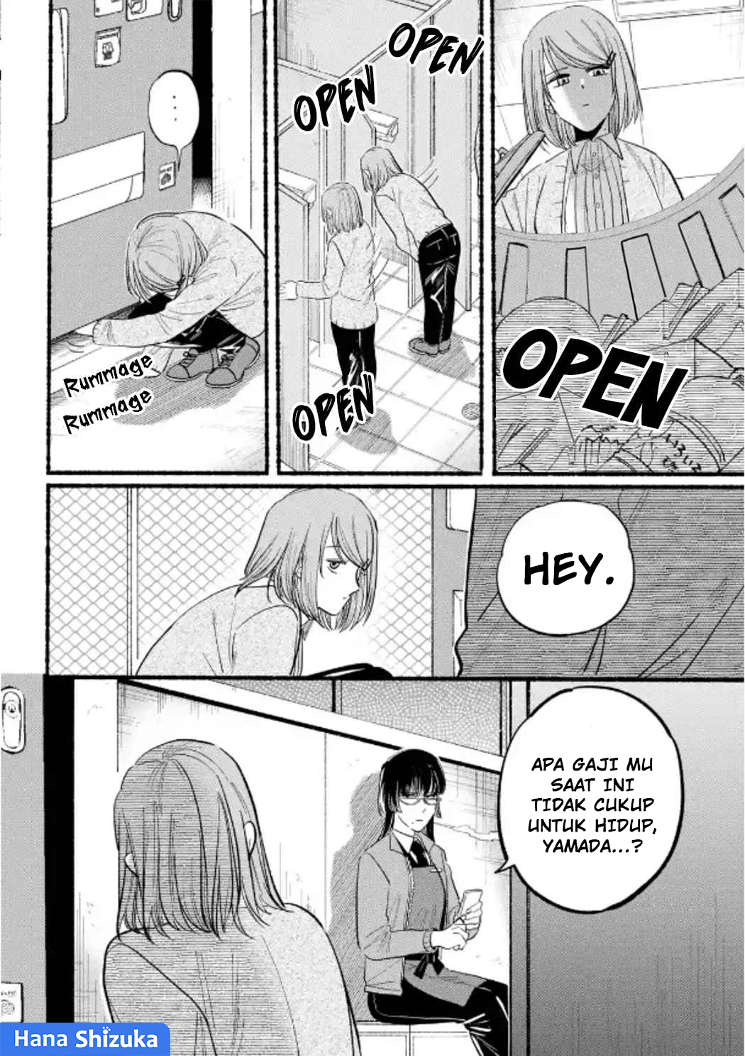 A Story About Smoking at the Back of the Supermarket (Super no Ura de Yani Suu Futari) Chapter 23 Gambar 6