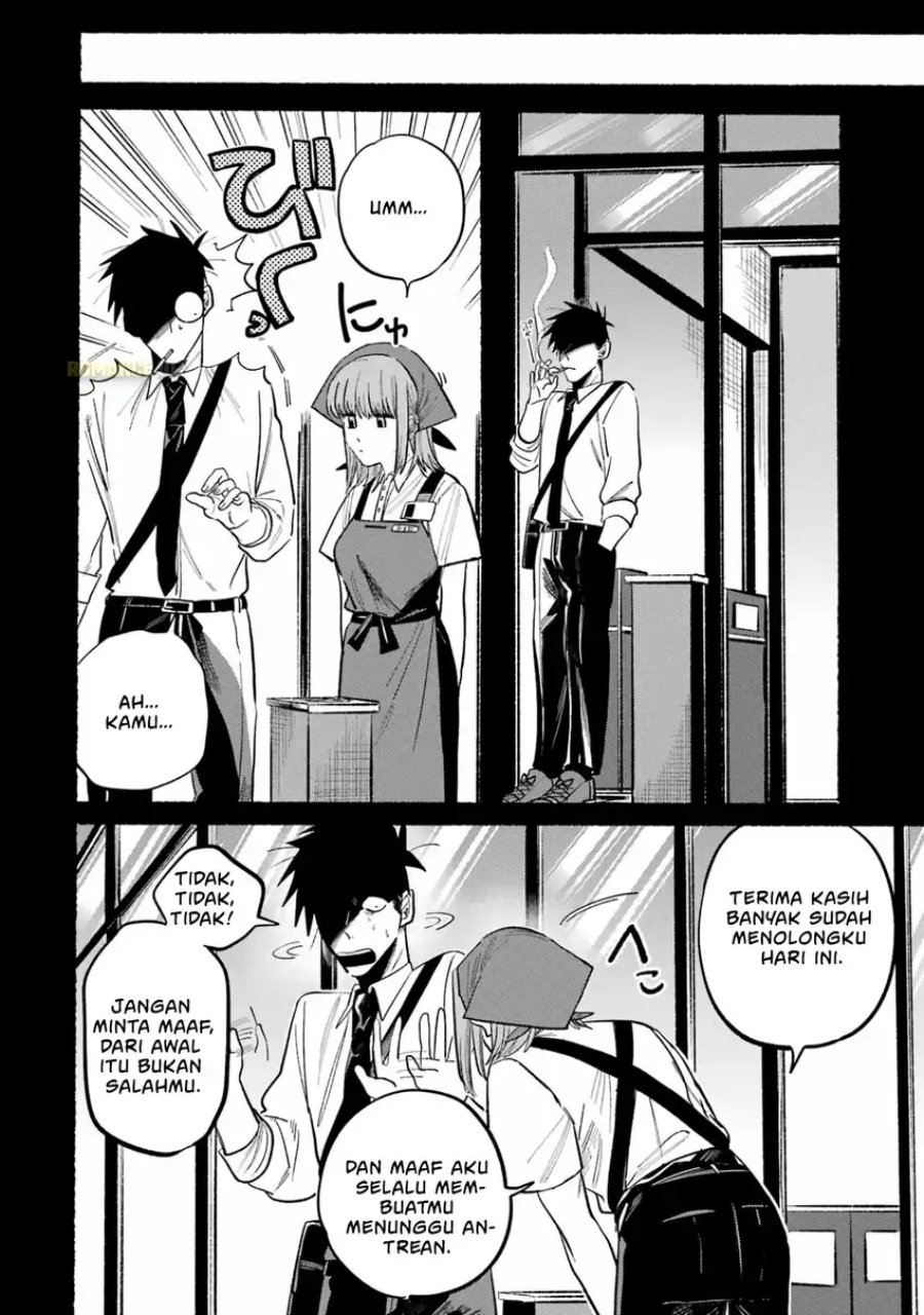 A Story About Smoking at the Back of the Supermarket (Super no Ura de Yani Suu Futari) Chapter 24.1 Gambar 10