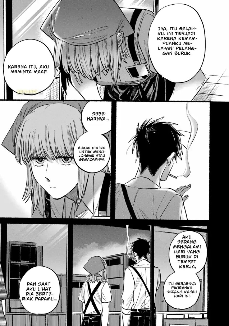 A Story About Smoking at the Back of the Supermarket (Super no Ura de Yani Suu Futari) Chapter 24.1 Gambar 11