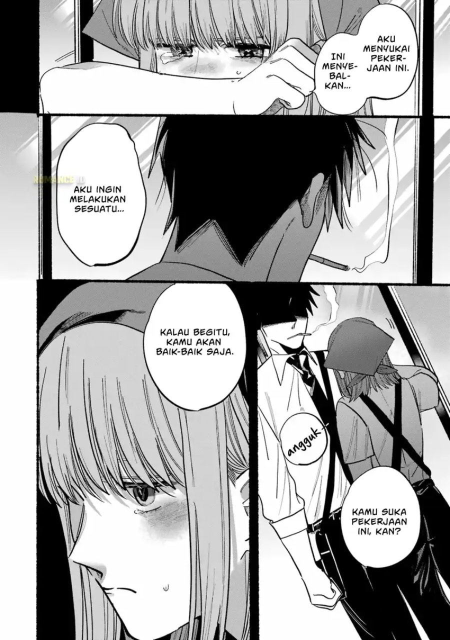 A Story About Smoking at the Back of the Supermarket (Super no Ura de Yani Suu Futari) Chapter 24.1 Gambar 16