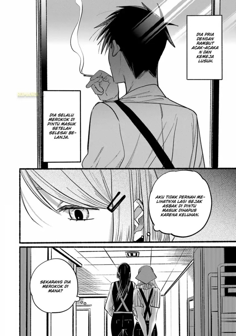 A Story About Smoking at the Back of the Supermarket (Super no Ura de Yani Suu Futari) Chapter 24.1 Gambar 20