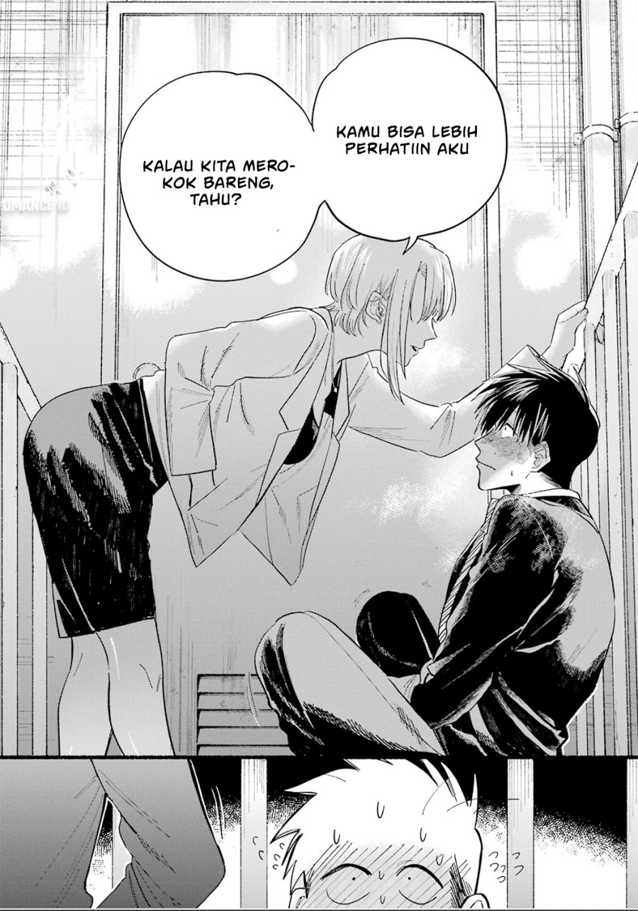 A Story About Smoking at the Back of the Supermarket (Super no Ura de Yani Suu Futari) Chapter 24.6 Gambar 22