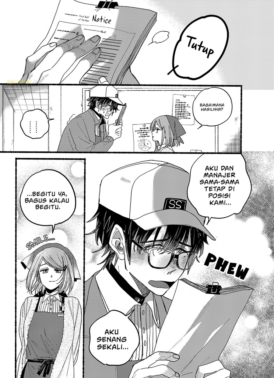 A Story About Smoking at the Back of the Supermarket (Super no Ura de Yani Suu Futari) Chapter 31.5 Gambar 6