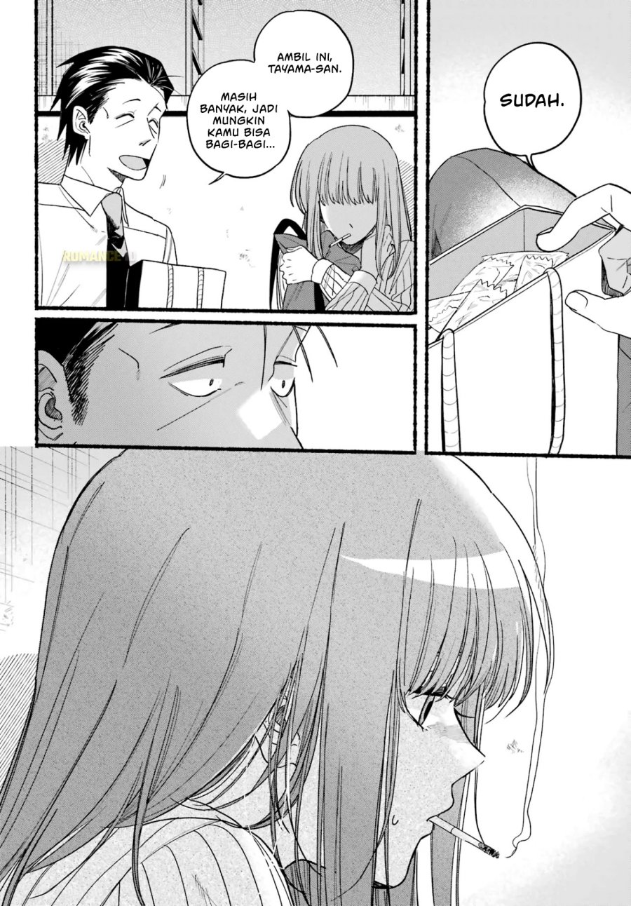 A Story About Smoking at the Back of the Supermarket (Super no Ura de Yani Suu Futari) Chapter 34 Gambar 23