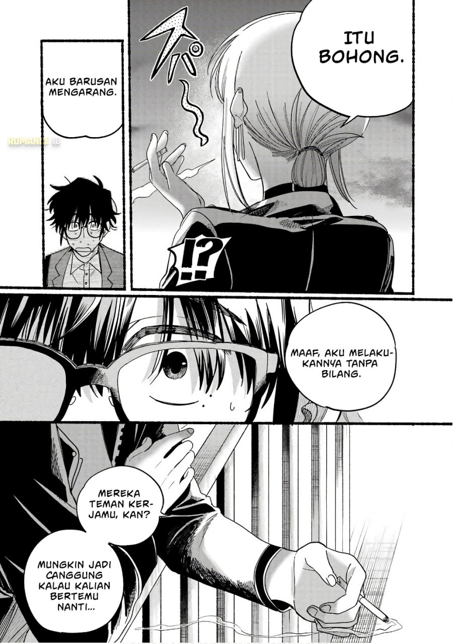 A Story About Smoking at the Back of the Supermarket (Super no Ura de Yani Suu Futari) Chapter 38.5 Gambar 24