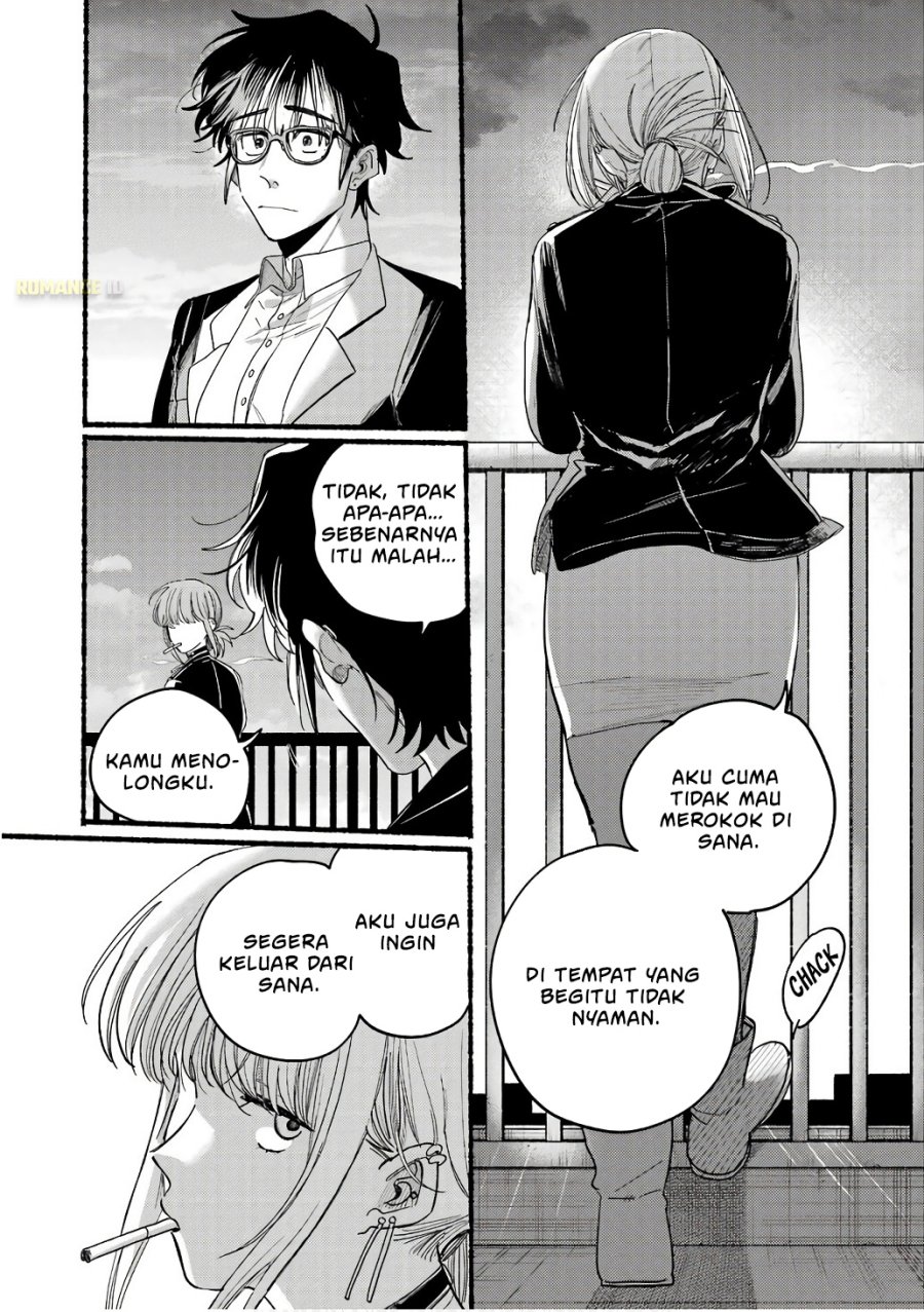 A Story About Smoking at the Back of the Supermarket (Super no Ura de Yani Suu Futari) Chapter 38.5 Gambar 25