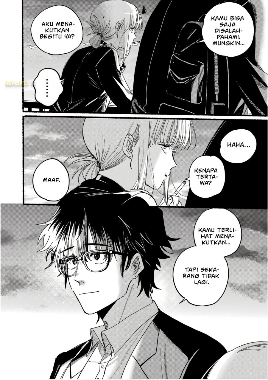 A Story About Smoking at the Back of the Supermarket (Super no Ura de Yani Suu Futari) Chapter 38.5 Gambar 29