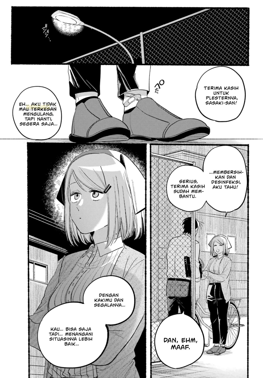 A Story About Smoking at the Back of the Supermarket (Super no Ura de Yani Suu Futari) Chapter 39 Gambar 24