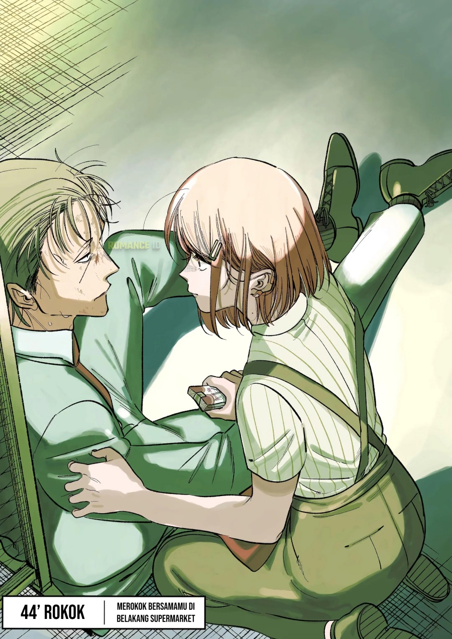A Story About Smoking at the Back of the Supermarket (Super no Ura de Yani Suu Futari) Chapter 44 Gambar 2