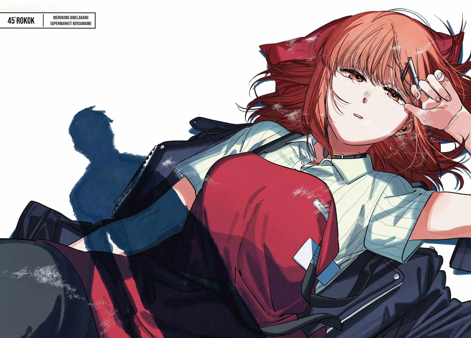 A Story About Smoking at the Back of the Supermarket (Super no Ura de Yani Suu Futari) Chapter 45 Gambar 4