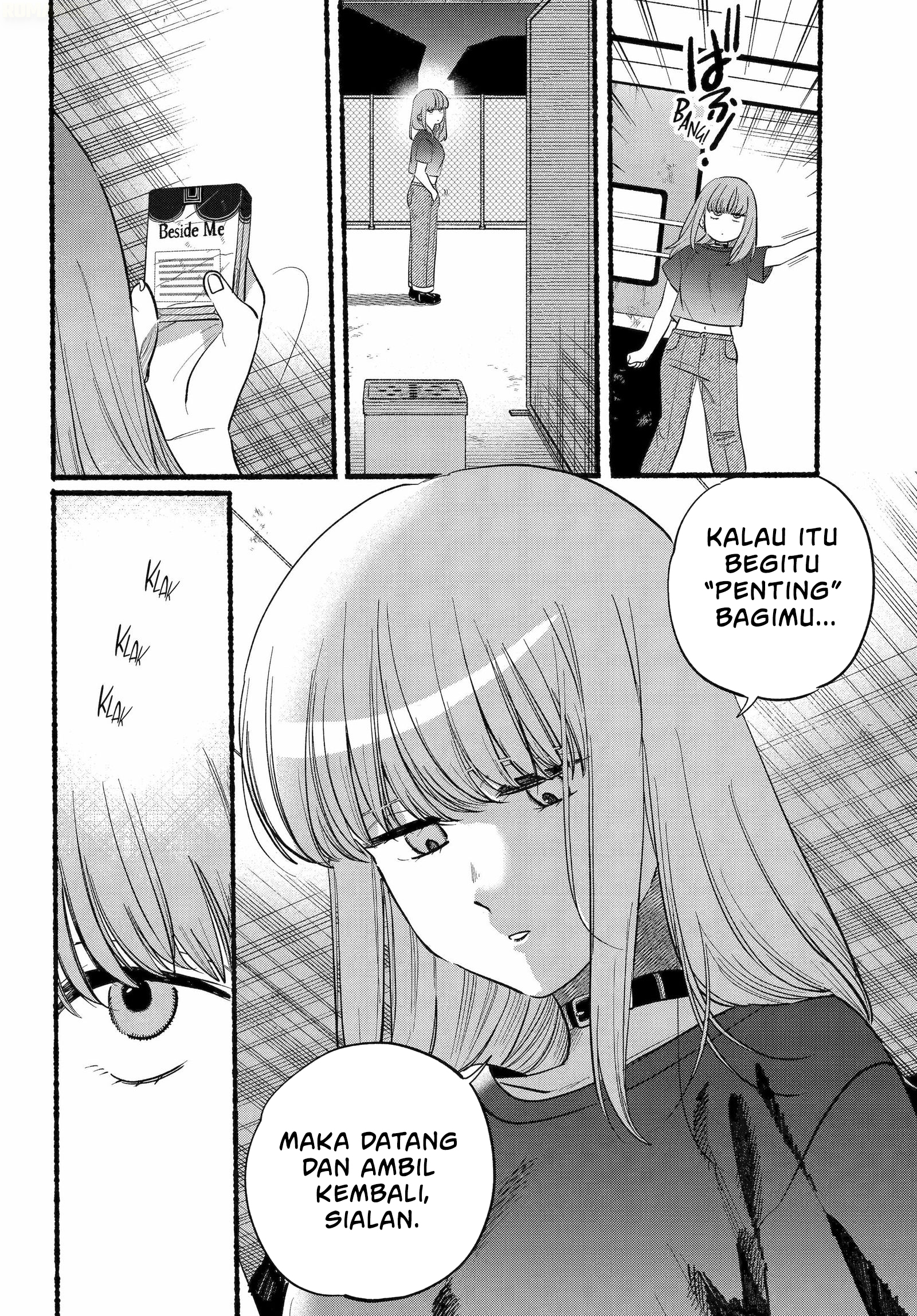 A Story About Smoking at the Back of the Supermarket (Super no Ura de Yani Suu Futari) Chapter 45 Gambar 9