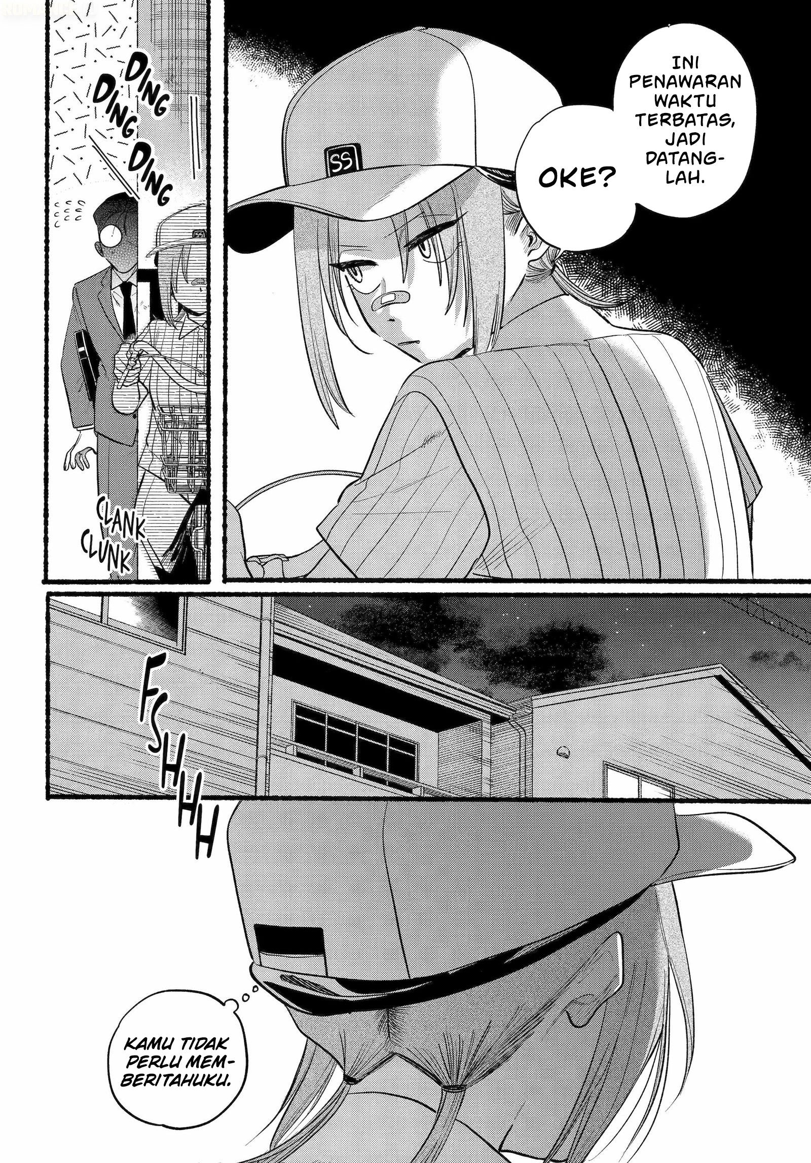 A Story About Smoking at the Back of the Supermarket (Super no Ura de Yani Suu Futari) Chapter 45 Gambar 19