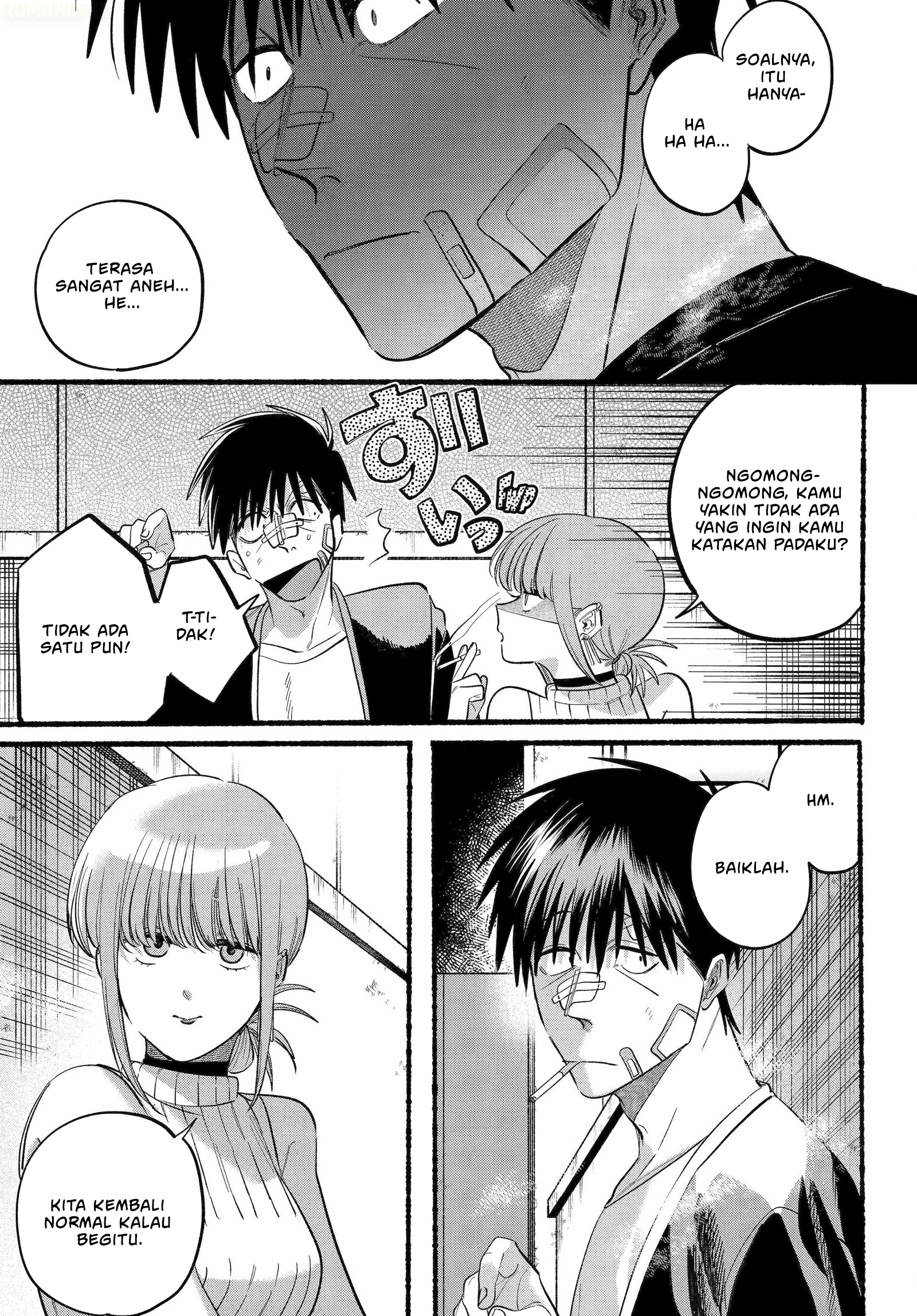 A Story About Smoking at the Back of the Supermarket (Super no Ura de Yani Suu Futari) Chapter 45 Gambar 32