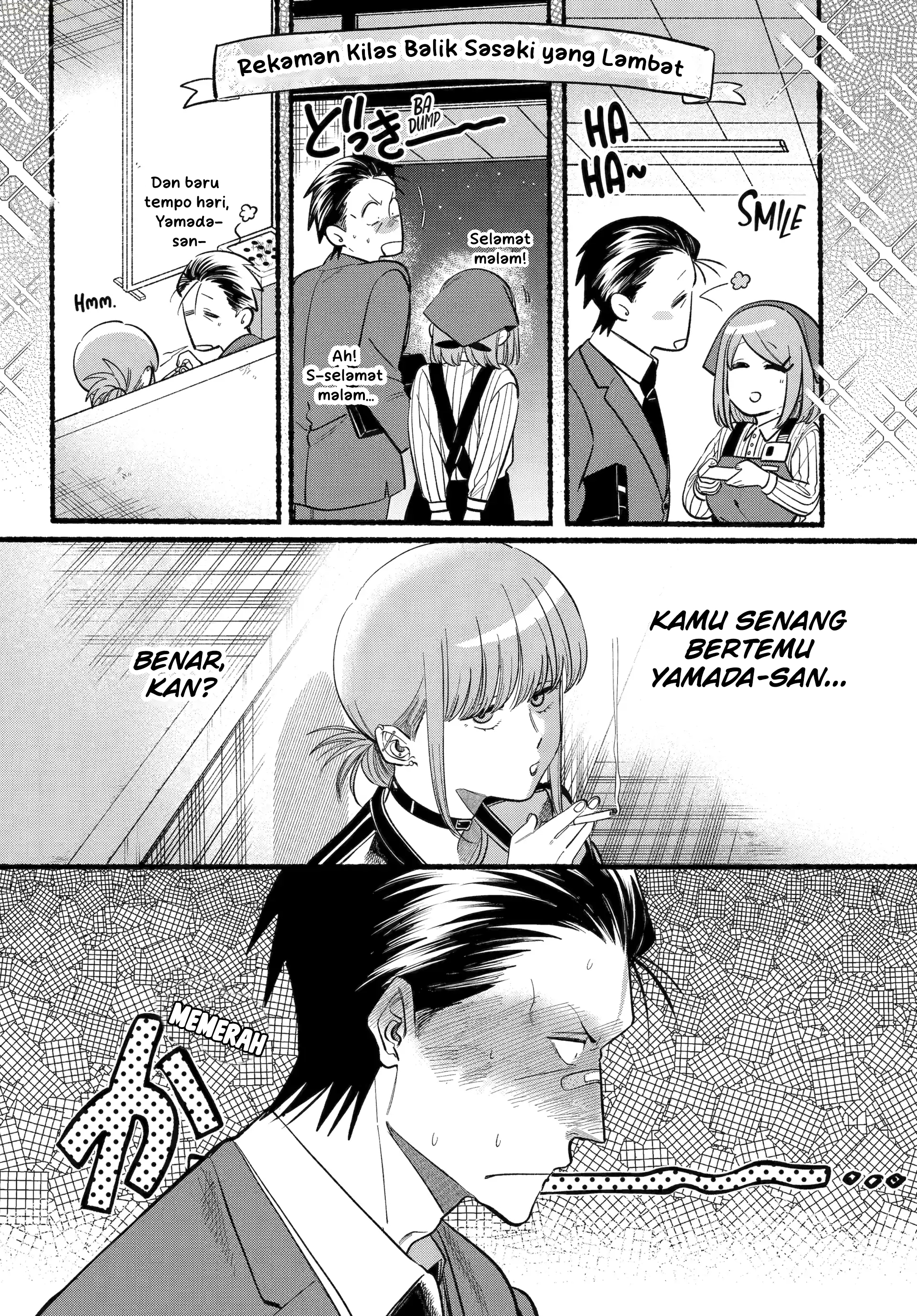A Story About Smoking at the Back of the Supermarket (Super no Ura de Yani Suu Futari) Chapter 46 Gambar 9