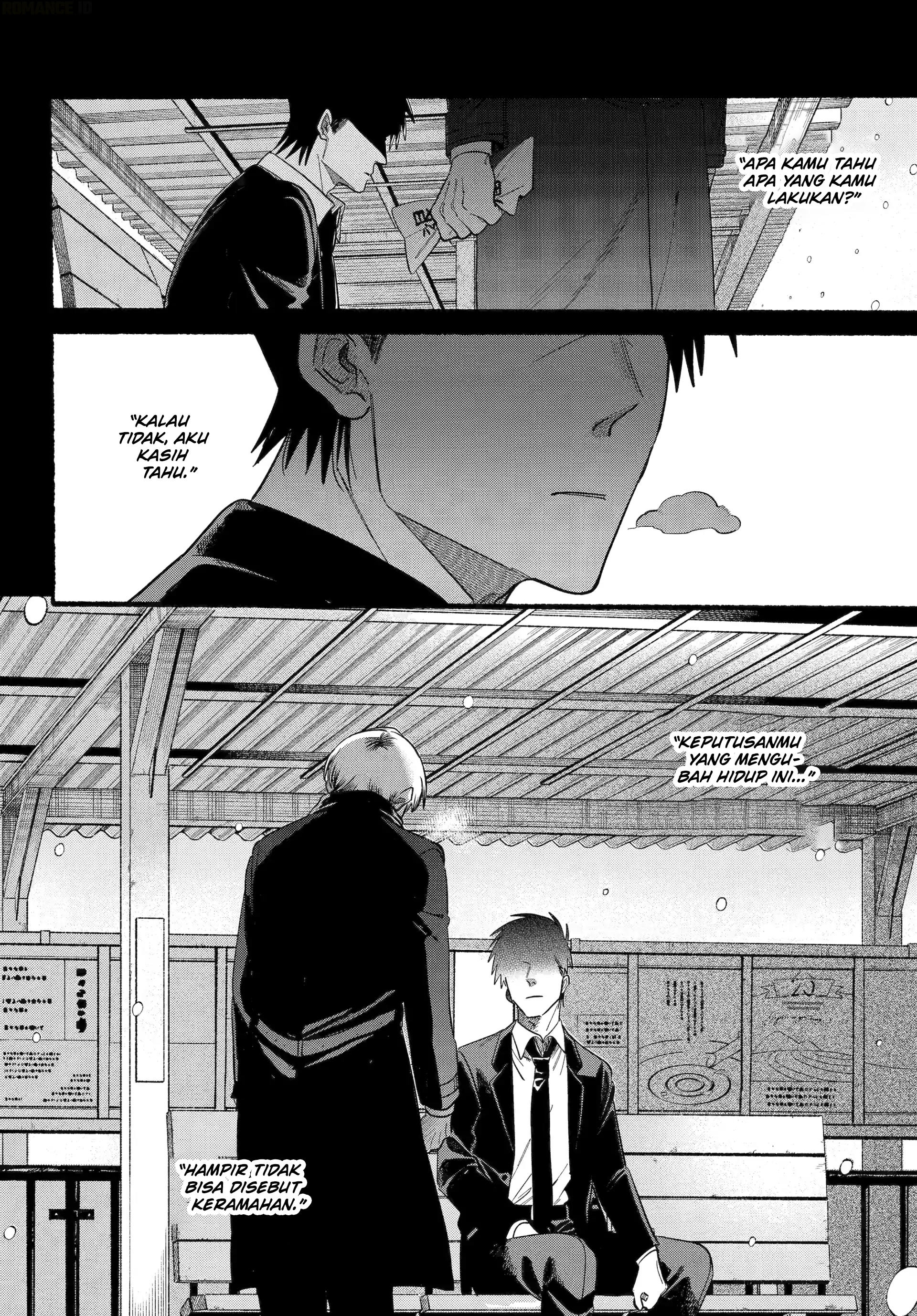 A Story About Smoking at the Back of the Supermarket (Super no Ura de Yani Suu Futari) Chapter 48 Gambar 19