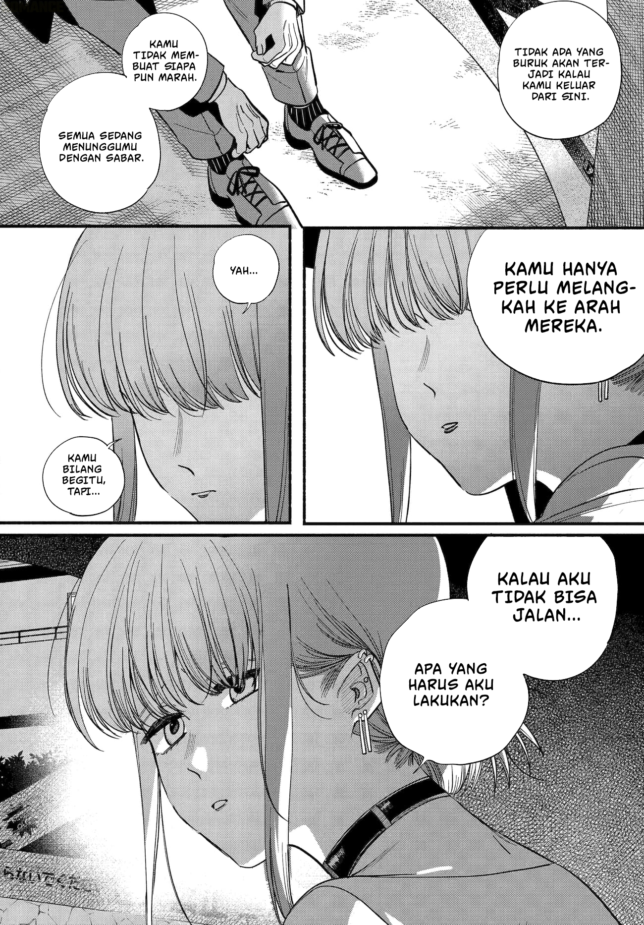 A Story About Smoking at the Back of the Supermarket (Super no Ura de Yani Suu Futari) Chapter 49 Gambar 15