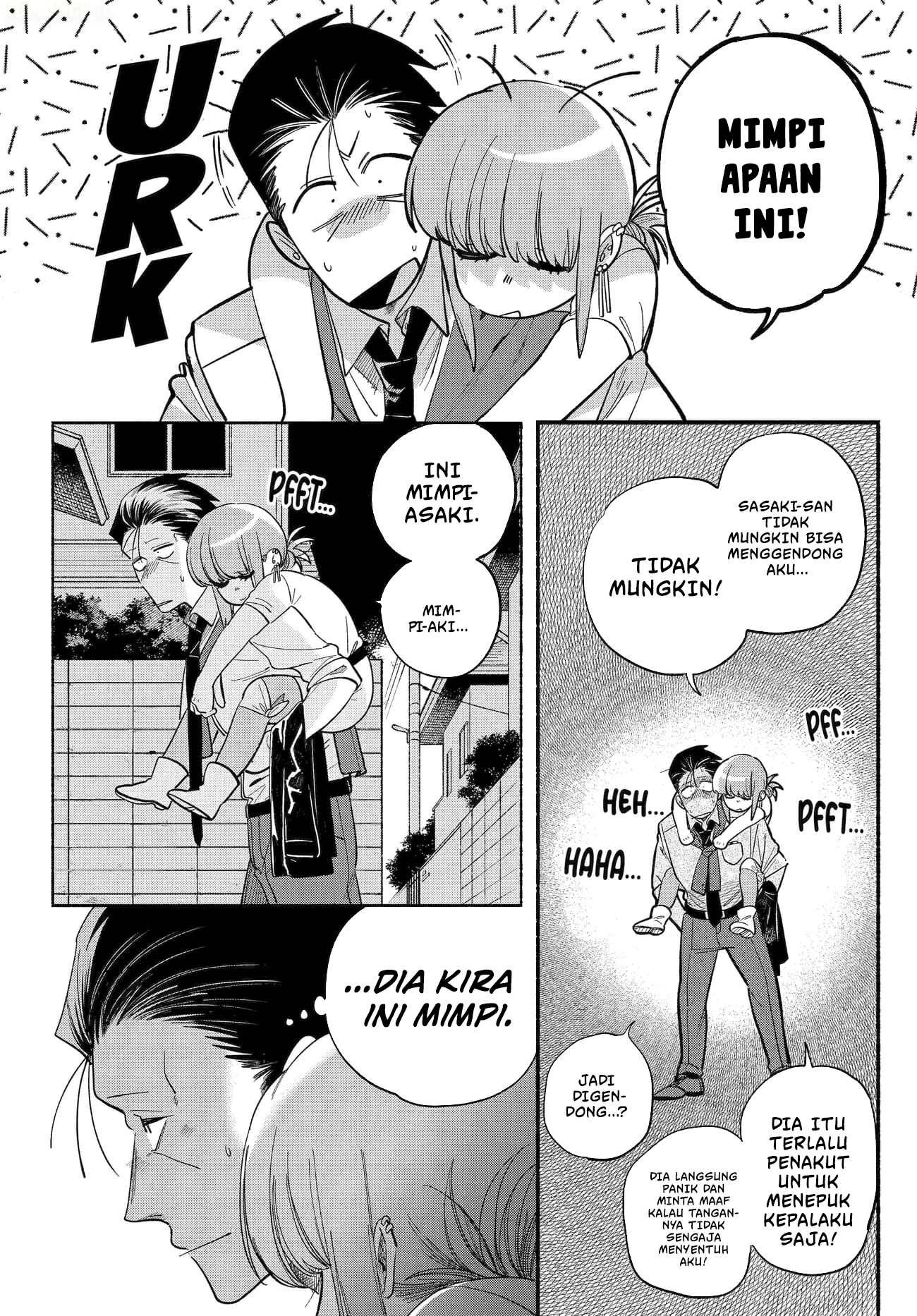 A Story About Smoking at the Back of the Supermarket (Super no Ura de Yani Suu Futari) Chapter 49 Gambar 21