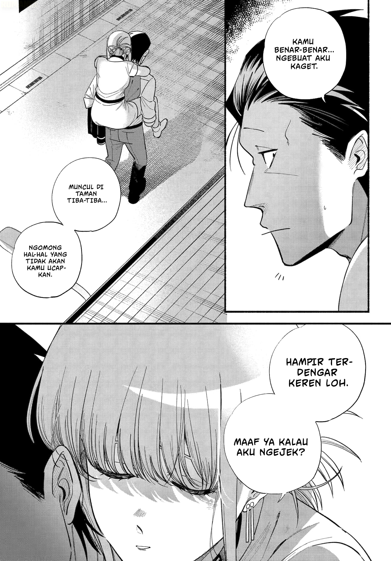 A Story About Smoking at the Back of the Supermarket (Super no Ura de Yani Suu Futari) Chapter 49 Gambar 22