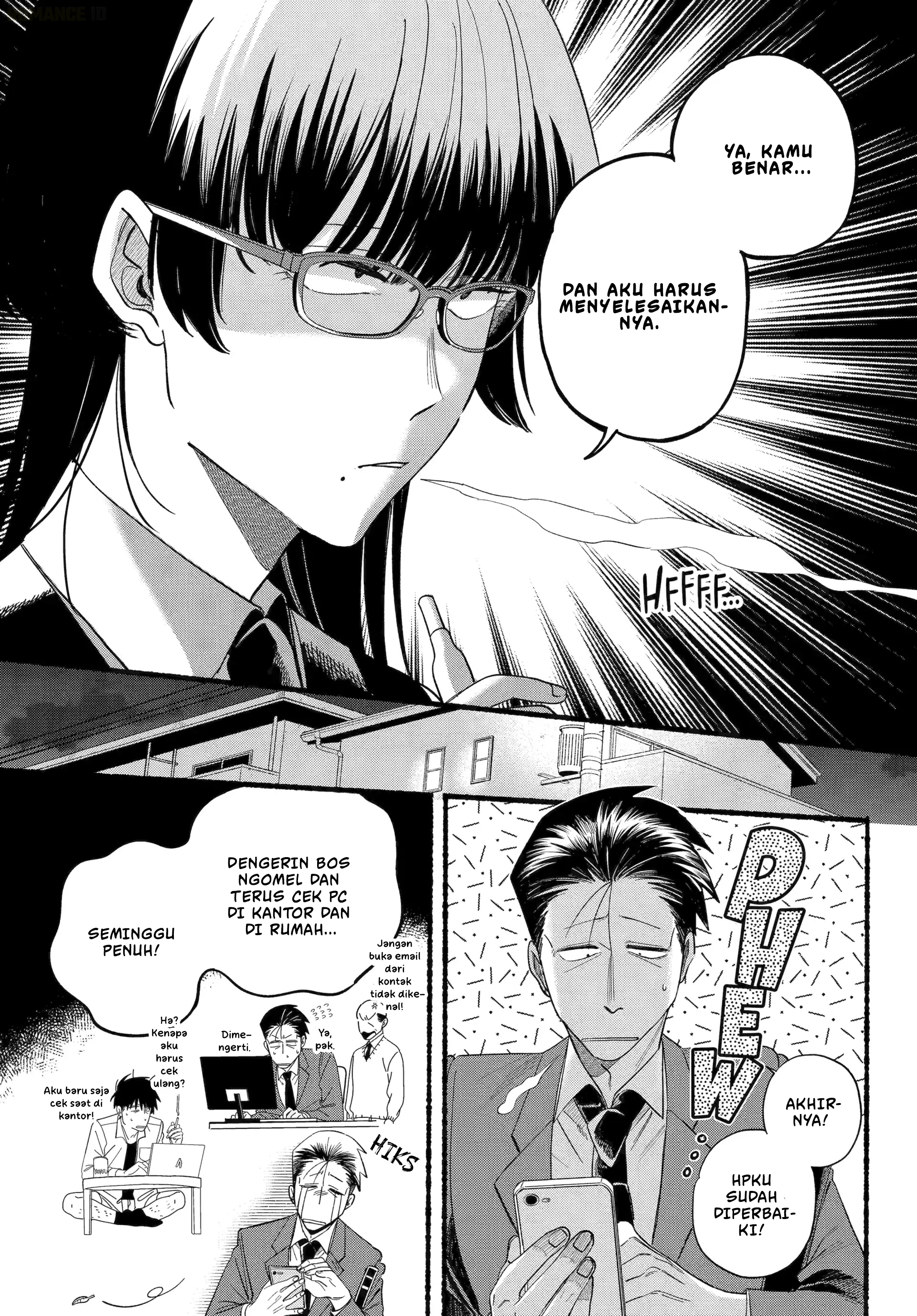 A Story About Smoking at the Back of the Supermarket (Super no Ura de Yani Suu Futari) Chapter 51 Gambar 8