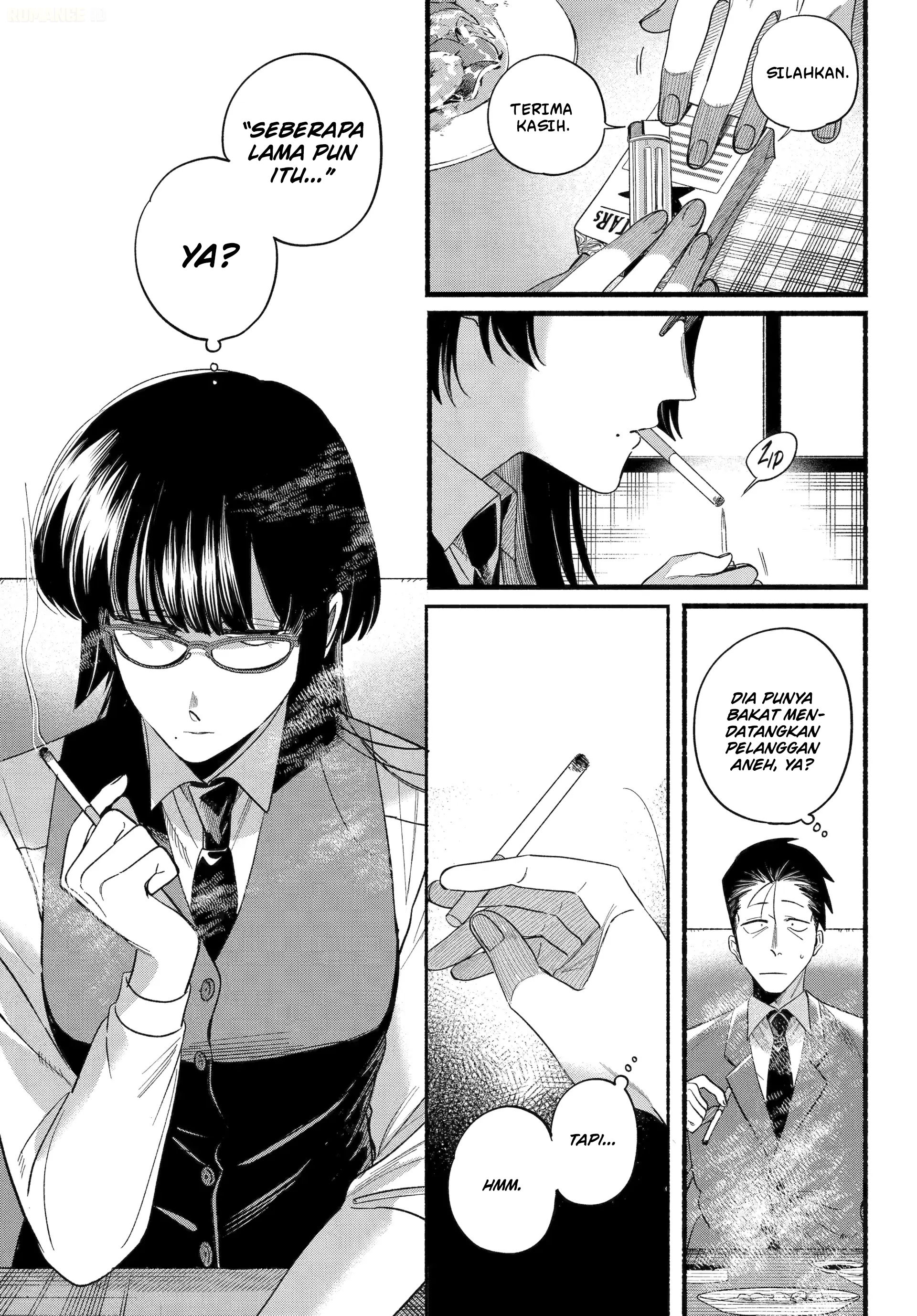 A Story About Smoking at the Back of the Supermarket (Super no Ura de Yani Suu Futari) Chapter 51 Gambar 32