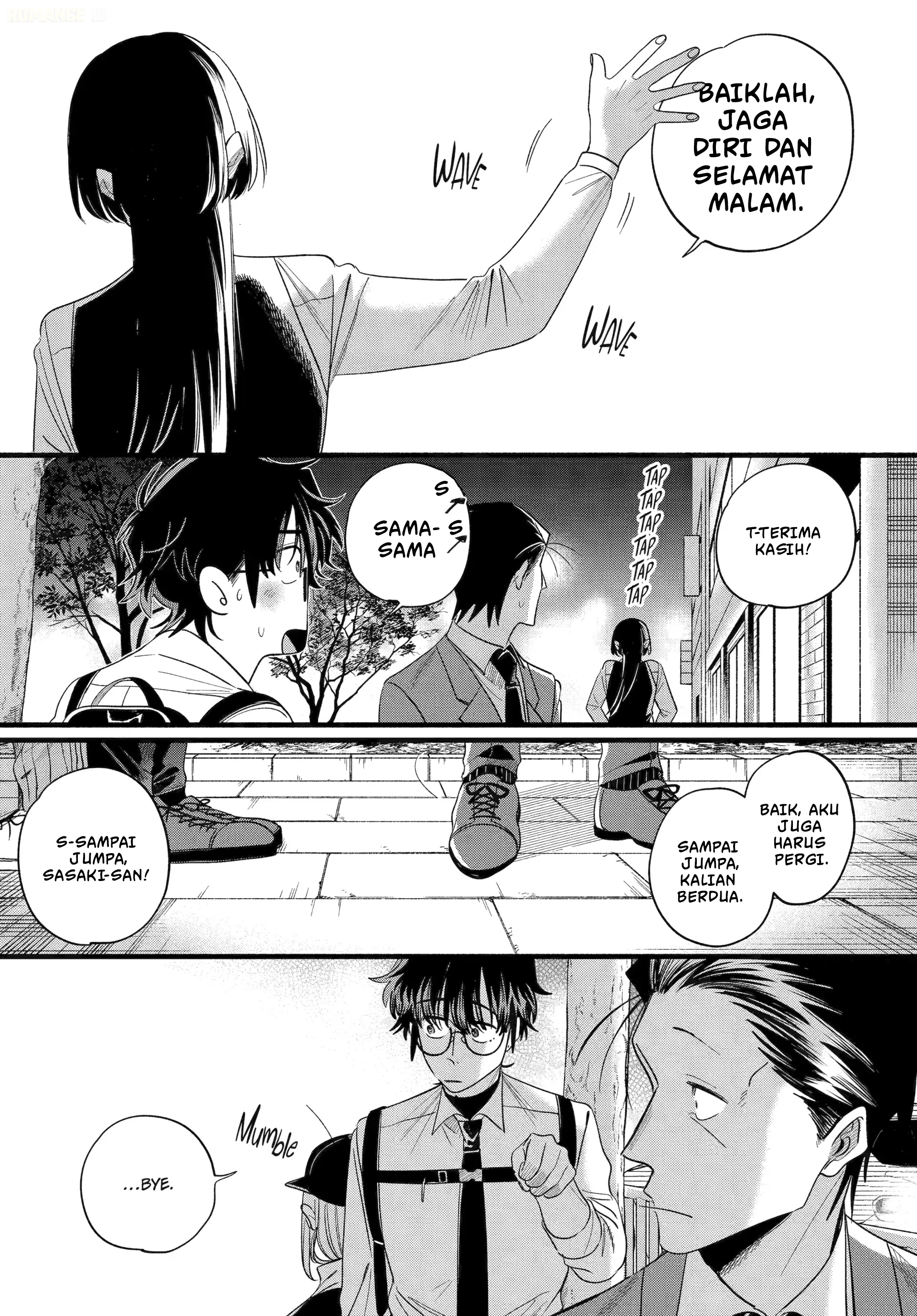 A Story About Smoking at the Back of the Supermarket (Super no Ura de Yani Suu Futari) Chapter 51 Gambar 40