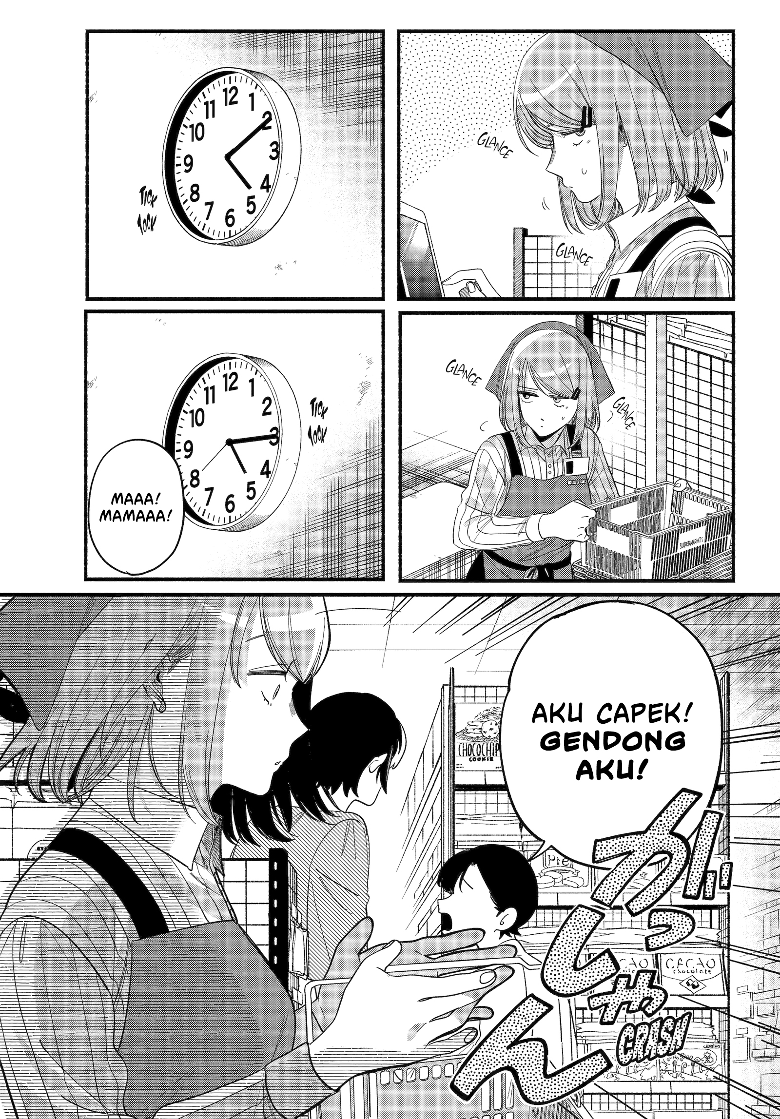 A Story About Smoking at the Back of the Supermarket (Super no Ura de Yani Suu Futari) Chapter 52 Gambar 8