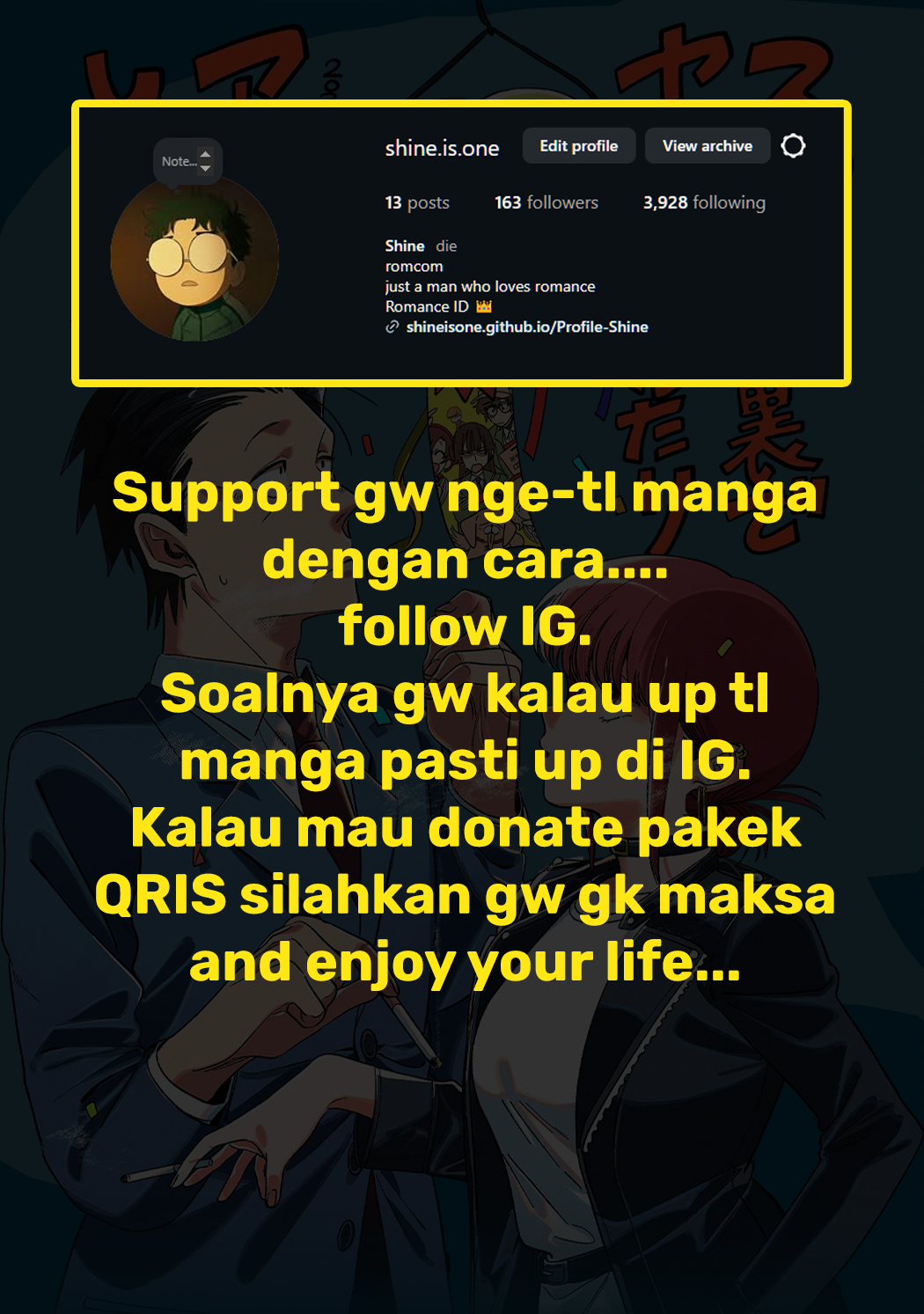 A Story About Smoking at the Back of the Supermarket (Super no Ura de Yani Suu Futari) Chapter 52 Gambar 40