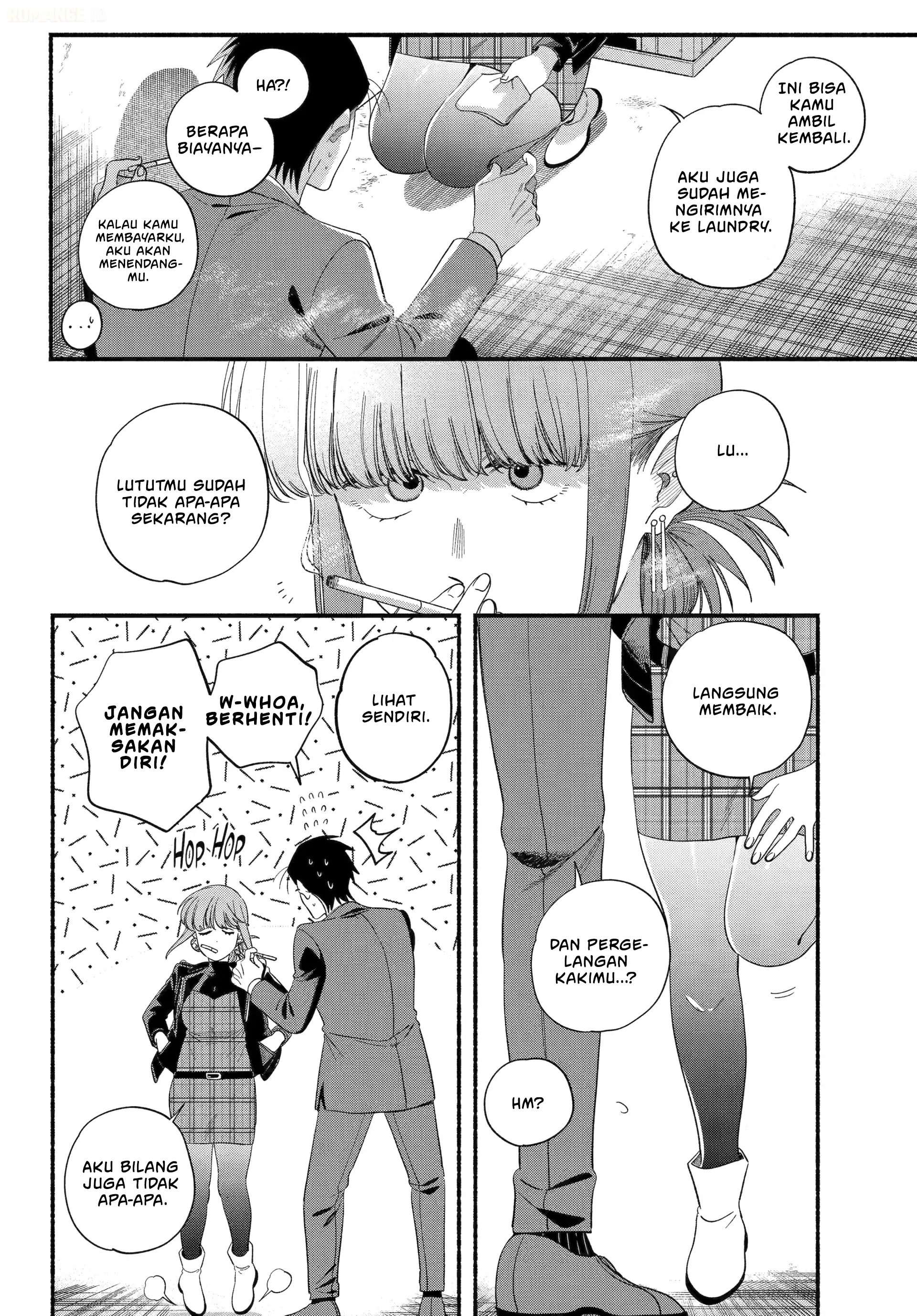 A Story About Smoking at the Back of the Supermarket (Super no Ura de Yani Suu Futari) Chapter 53 Gambar 9