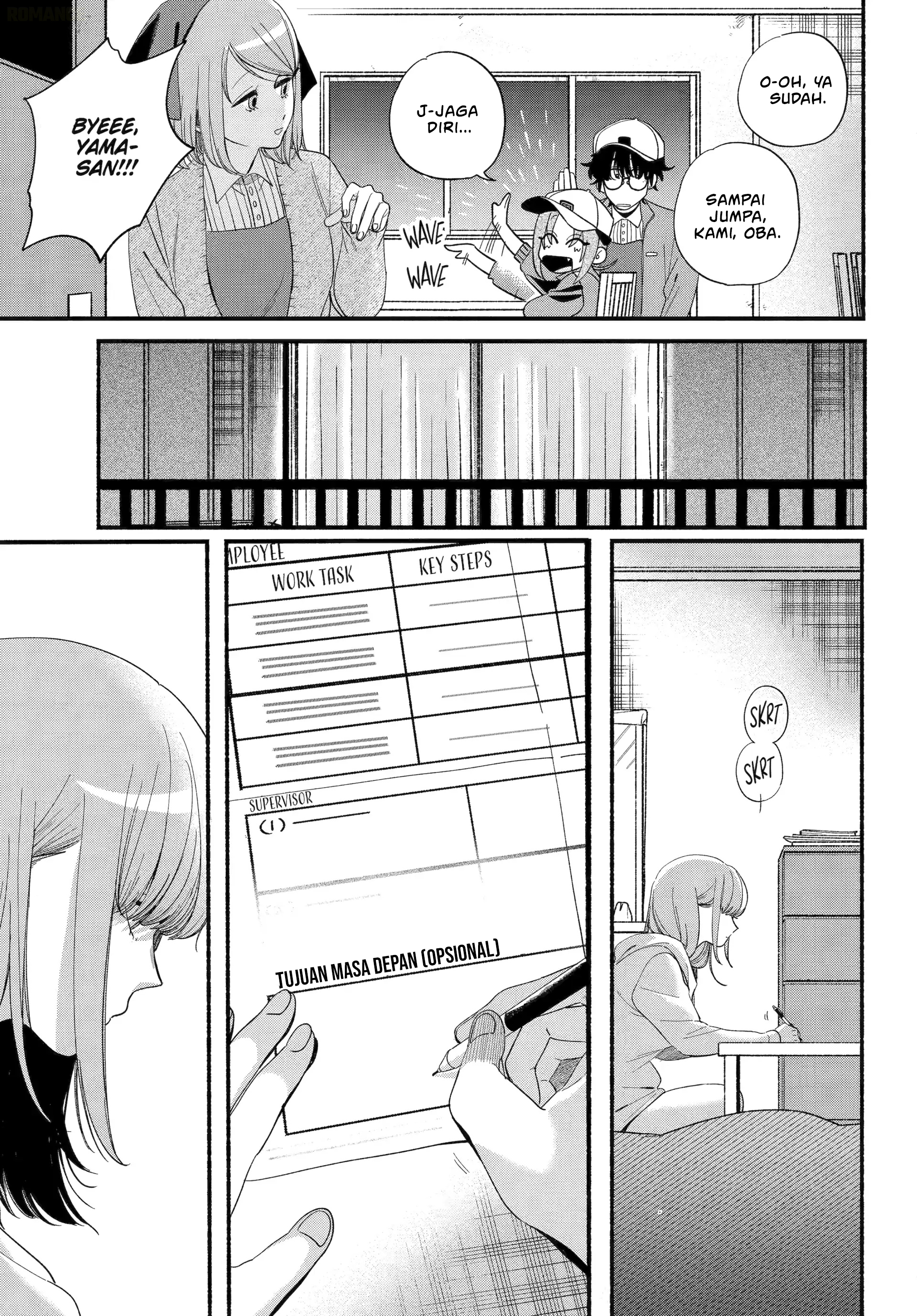 A Story About Smoking at the Back of the Supermarket (Super no Ura de Yani Suu Futari) Chapter 54 Gambar 6