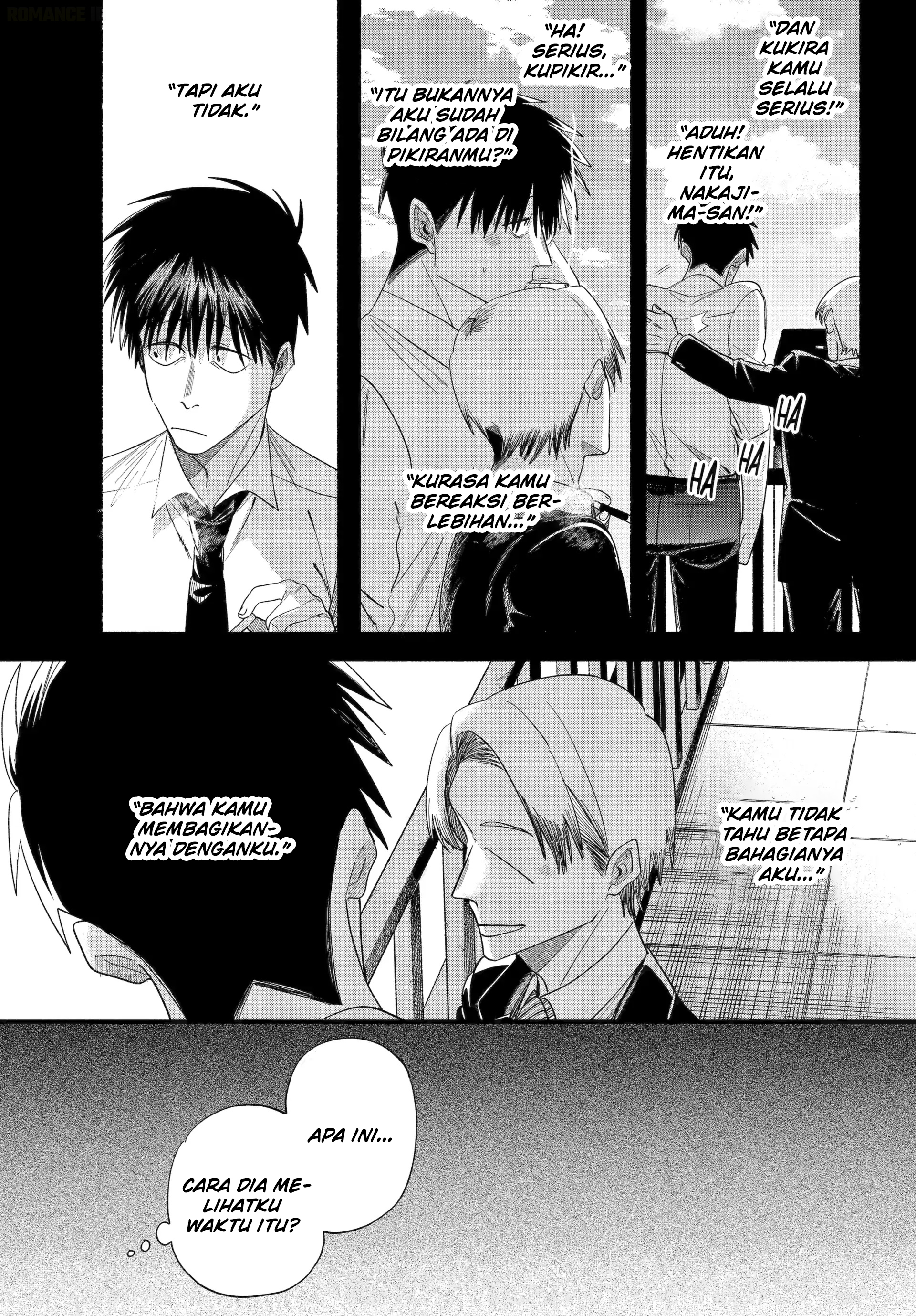 A Story About Smoking at the Back of the Supermarket (Super no Ura de Yani Suu Futari) Chapter 54 Gambar 14